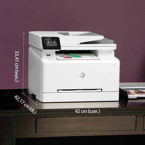 Drukarka wielofunkcyjna laserowa HP LaserJet Pro M283fdw | WI-FI Dupleks Color USB LAN