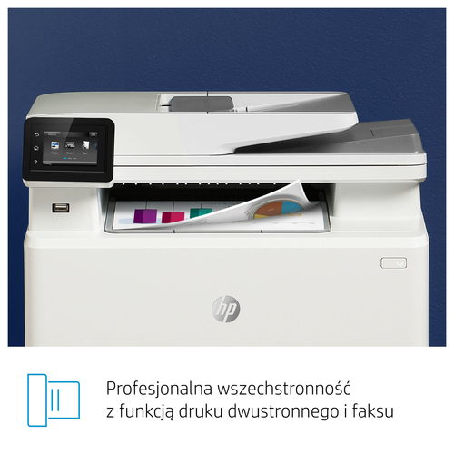 Drukarka wielofunkcyjna laserowa HP LaserJet Pro M283fdw | WI-FI Dupleks Color USB LAN