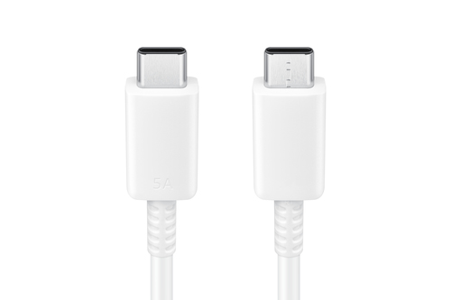 Samsung USB-C Kabel / USB-C naar USB-C kabel, 1m, 45W Oplader Wit, afbeelding 3