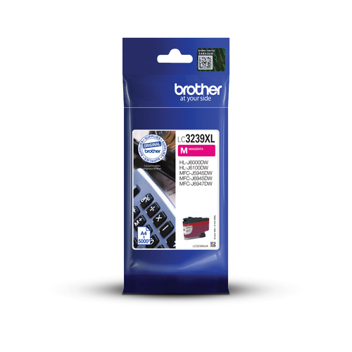 Brother LC3239XLM Inkjet Cartridge High Yield Magenta LC3239XLM - image 1