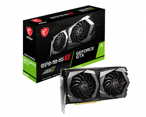 MSI GAMING GTX 1650 D6 X PLUS видеокарта NVIDIA GeForce GTX 1650 4 GB GDDR6