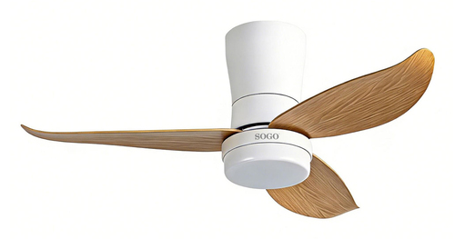 Sogo VEN-SS-21860 household fan White, Wood – image 3