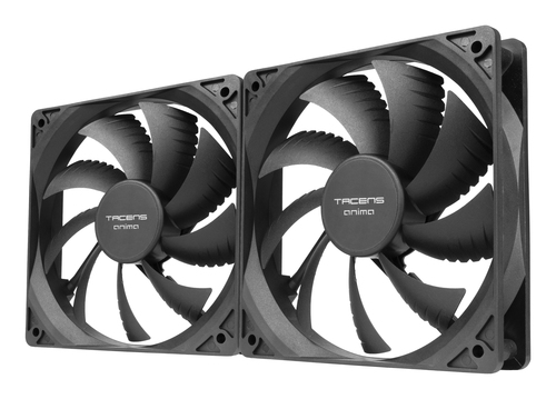 Tacens Anima AF12X2 computer cooling system Computer case Fan – image 2