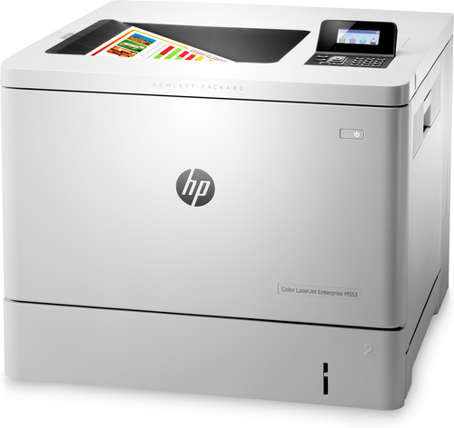 HP Color LaserJet Enterprise M553dn, Print, Front-facing USB printing; Two-sided printing – image 4