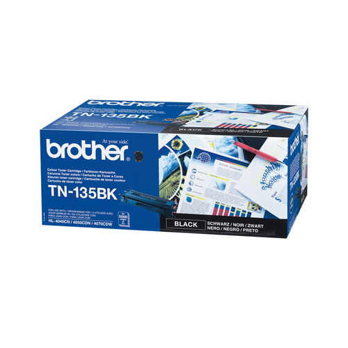 Original Brother TN-135BK Black Toner Cartridge - image 2