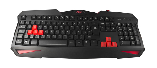Mars Gaming MCP1 keyboard Mouse included Black, Red – image 3