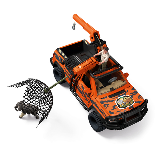 Schleich Farm World - Avontuurlijk voertuig in de jungle speelfiguur, afbeelding 5