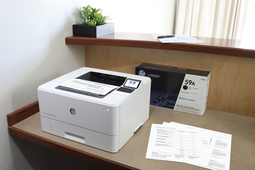 Impresora LaserJet Enterprise HP SFP M406DN