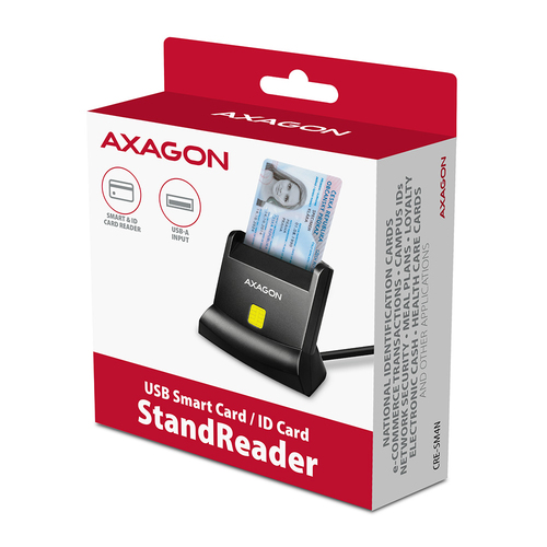 AXAGON CRE-SM4N Chipkaartlezer – Foto 7 van 7