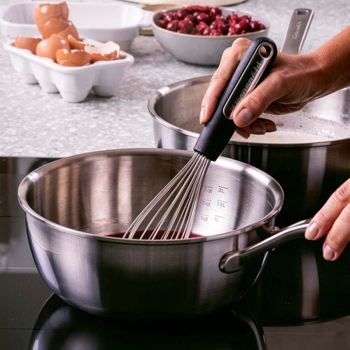 KitchenAid Multi-Ply Stainless Steel Chef's Pan in Silver Silver - image 2