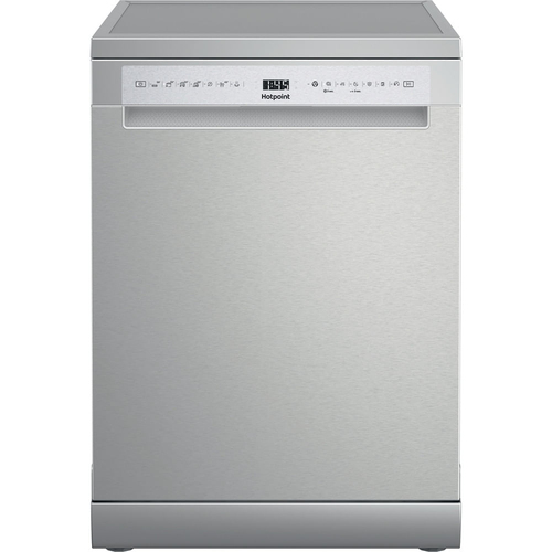 Hotpoint H7FHS51X 60cm Dishwasher in Silver 15 Place Setting B Rated - image 1