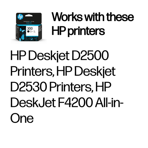 Original HP No. 300 Black Ink Cartridge - image 2