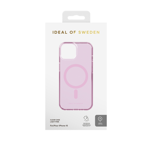 iDeal of Sweden Clear Case MagSafe iPhone 13 / 14 / 15 / 16e Light Pink – image 4