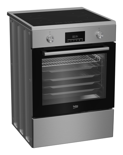 Beko FBMA6930GX Inductie fornuis Grijs, afbeelding 2