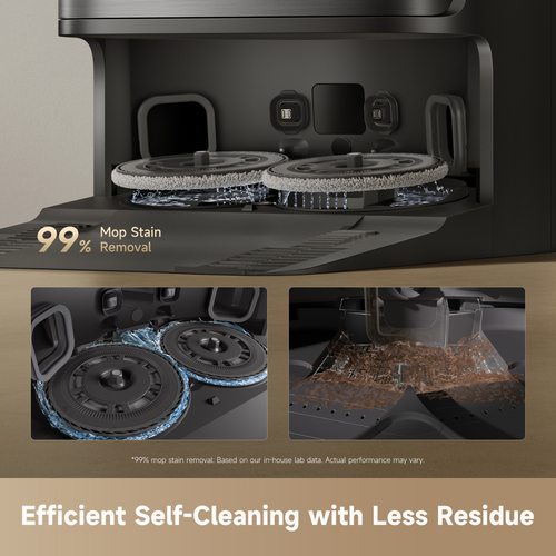 Dreame D30 smart robot vacuum & mop - Black – image 5