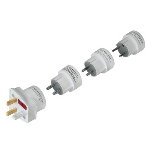 Hama "Universal II" Travel Plug Set, 4 pieces