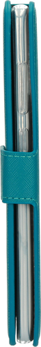 Mobiparts Saffiano Wallet Case Samsung Galaxy A70 Turquoise, afbeelding 3