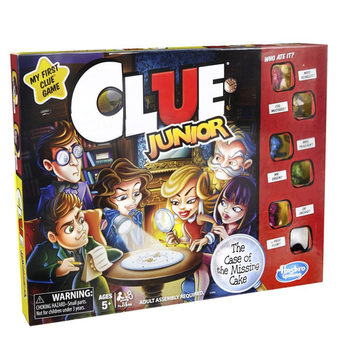Hasbro Gaming Clue Junior Lauamäng Mahaarvamine