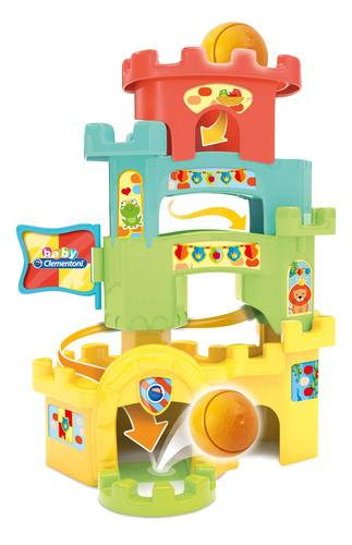 Clementoni Roll & Drop Fun Castle