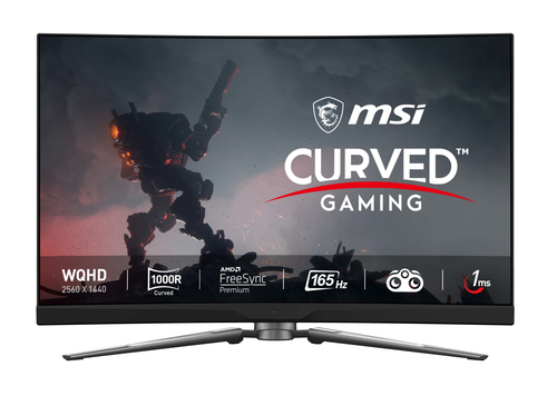 MSI MPG Artymis 273CQR монитор для ПК 68,6 cm (27") 2560 x 1440 пикселей Wide Quad HD ЖК Черный