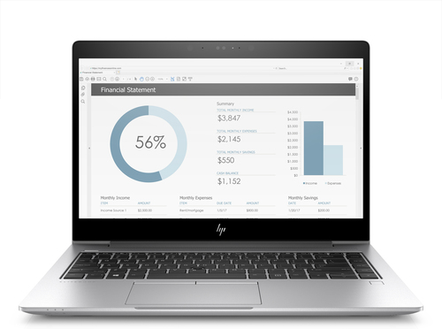 HP EliteBook x360 1030 G3, 13.3", Core i5-8350U, 16 GB RAM, 256 GB SSD