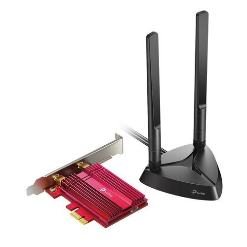 ARCHER TX3000E ADAPTADOR INALAMBRICO PCIe TP-LINK ARCHER TX3000E WI-FI 6 AX3000 BT 5.0 CON 2 ANTENAS COMPATIBLE SOLO CON W10(64bit) UPC 840030700361