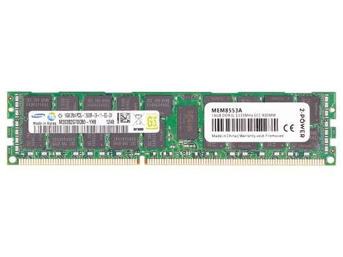 2-Power 2P-03T8411 mälumoodul 16 GB 1 x 16 GB DDR3L 1333 MHz ECC