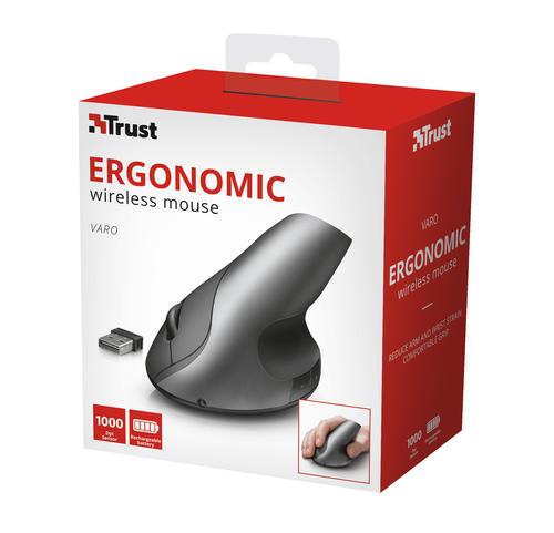 Trust 22126 mouse Office Right-hand RF Wireless Optical 1000 DPI – image 7