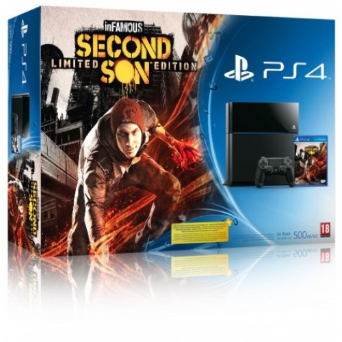 Sony Interactive Entertainment PlayStation 4 500 GB + Infamous Second Son