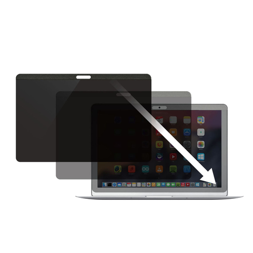 StarTech.com Filtro de Privacidad para Portátil de 13" - Protector Filtro de Seguridad Extraíble para Pantalla de Macbook Pro - Reduce Luz Azul - 16:10 - Mate/Brillante - +/-30 grados
