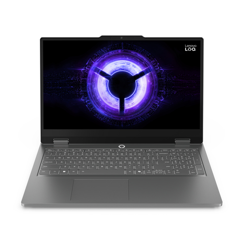 Lenovo LOQ Essential 15IRX11 Intel® Core™ i5 i5-13450HX Ноутбук 39,6 cm (15.6") Full HD 16 GB DDR5-SDRAM 1 TB Твердотельный накопитель (SSD) NVIDIA GeForce RTX 5060 Wi-Fi 6 (802.11ax) Windows 11 Home Серый Немецкий