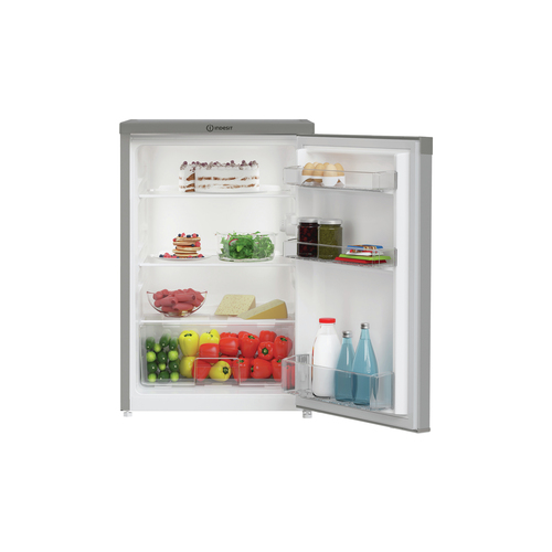 Indesit I55R1 112S UK 84cm Fridge - Silver - E Rated, Silver - image 5