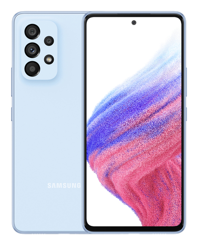 Samsung Galaxy A53 5G SM-A536ELBELTM smartphone 16.5 cm (6.5") Dual SIM Android 12 USB Type-C 8 GB 128 GB 5000 mAh Blue