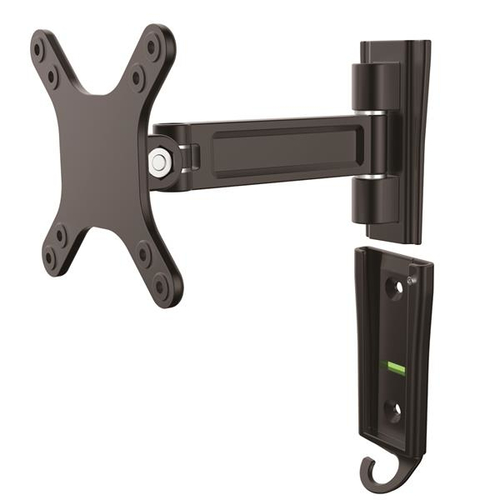 StarTech.com Monitor Wall Mount - Single Swivel - Supports Monitors to 34 - VESA Monitor Wall Mount Bracket - Black (ARMWALLS) Justerbar arm Skærm/fladt panel 13-34 – billede 2