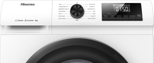 Hisense 1 Series WF1Q9041BW 9 kg 1400 Spin Washing Machine - White - image 6