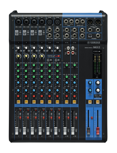 Yamaha MG12 audio mixer 12 channels – image 2