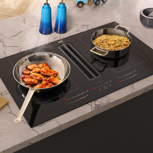 Beko HIXI84700UP 82 cm Vented Electric Induction Hob - Black - image 6