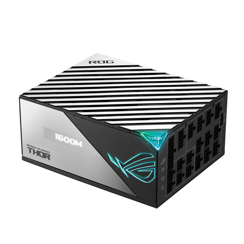 ASUS ROG-THOR-1600T-GAMING блок питания 1600 W 20+4 pin ATX ATX Черный, Серебристый