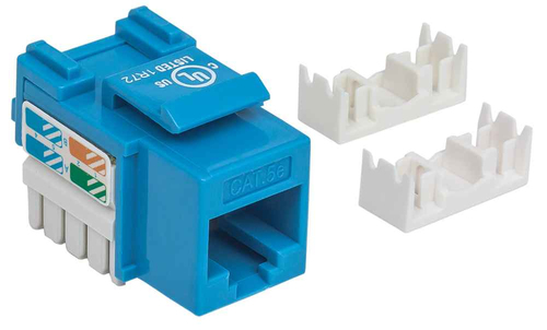 Intellinet JACK RJ45 CAT5E KEYSTONE DE IMPACTO AZUL imagen 3