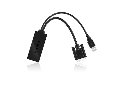 ICY BOX IB-AC512 VGA + Audio - HDMI Adapter