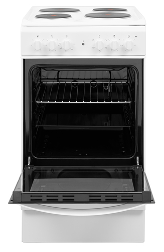 Indesit IS5E4KHW/UK cooker Freestanding cooker Electric Black, White – image 6