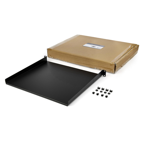 StarTech.com 1U serverkast plank - uitkragende liggercantilever rack plank voor 48 cm aan netwerk apparatuur, afbeelding 3