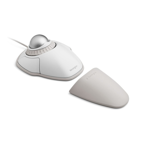 Kensington Orbit Trackball - USB - Optisch - 2 Taste(n) - Weiß - Kabel - Scroll-Ring - Symmetrisch