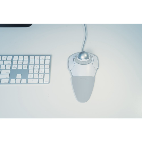 Kensington Orbit Trackball - USB - Optisch - 2 Taste(n) - Weiß - Kabel - Scroll-Ring - Symmetrisch