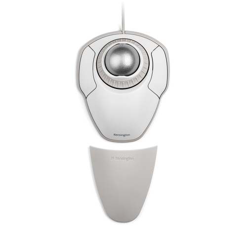 Kensington Orbit Trackball - USB - Optisch - 2 Taste(n) - Weiß - Kabel - Scroll-Ring - Symmetrisch