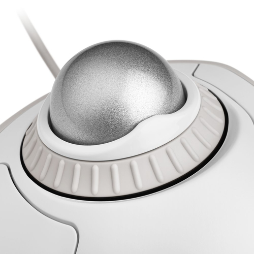 Kensington Orbit Trackball - USB - Optisch - 2 Taste(n) - Weiß - Kabel - Scroll-Ring - Symmetrisch
