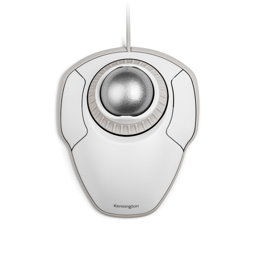Kensington Orbit Trackball - USB - Optisch - 2 Taste(n) - Weiß - Kabel - Scroll-Ring - Symmetrisch