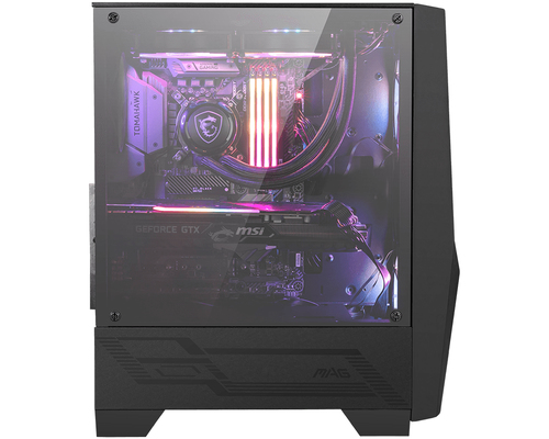 Msi Mag Forge 100R Atx Mid-Tower PC Case - Black - image 2