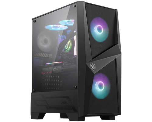 Msi Mag Forge 100R Atx Mid-Tower PC Case - Black - image 1