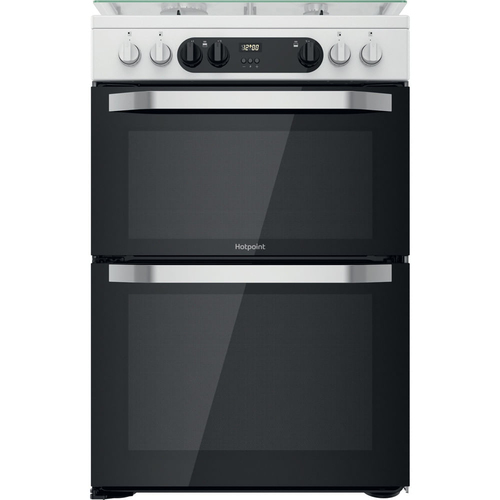 Hotpoint HDM67G9C2CW/UK Freestanding cooker Electric Gas White